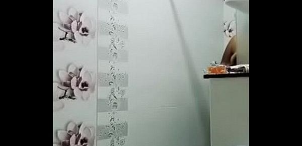 Swathi naidu latest bath video part-4